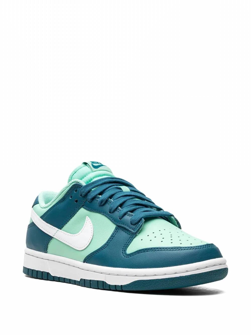 NEW NIKE women's dunk low sneakers in geode teal - Picture 3 of 9